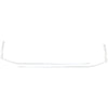 Gloss White Window Trim Kit for the Toyota Tundra in OEM Ice Cap