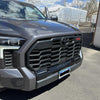 2022-2024 Toyota Tundra with Magnetic Gray Metallic Grille Surround overlay fully installed