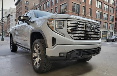 2022-2026 GMC Sierra 1500 Lower Bumper Skid Plate Valance Chrome Delete Overlay