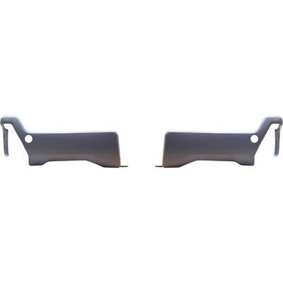 Rear Bumper covers with parking sensor holes for the Ford f250 or F350 in Paintable ABS, Chrome Delete Kit