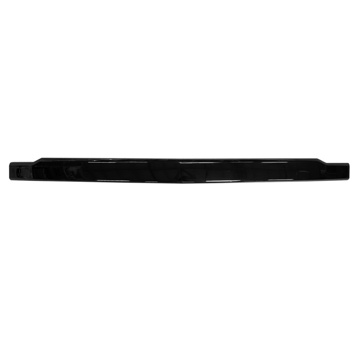 gloss black grille cover for the 2019-2021 Chevy Silverado 1500 WT, designed for easy installation