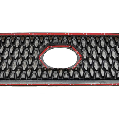 2018-2019 Toyota Tacoma TRD SPORT/OFF-ROAD 1PC Black Overlay Grille Chrome Delete Kit