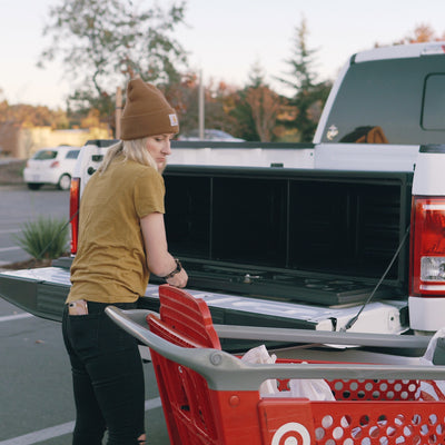 AeroBox™ AeroDynamic Rear Mount Truck Cargo Box Chrome Delete Kit