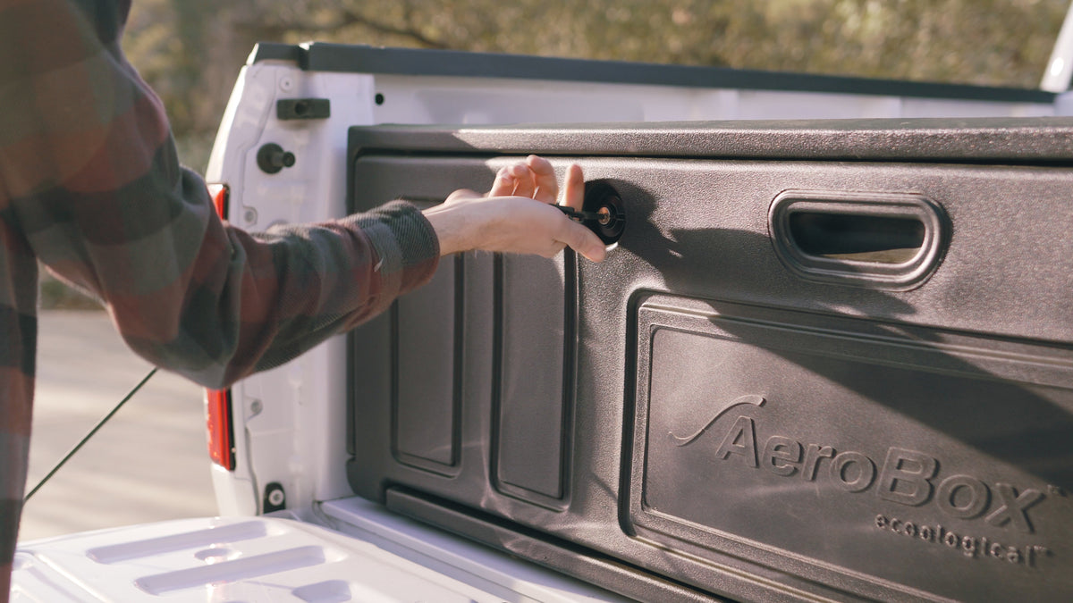 AeroBox™ AeroDynamic Rear Mount Truck Cargo Box Chrome Delete Kit