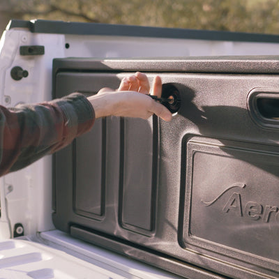 AeroBox™ AeroDynamic Rear Mount Truck Cargo Box Chrome Delete Kit