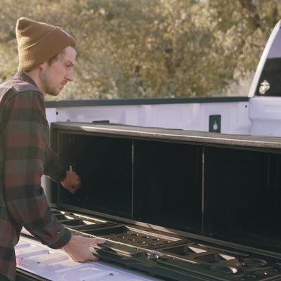 AeroBox™ AeroDynamic Rear Mount Truck Cargo Box Chrome Delete Kit