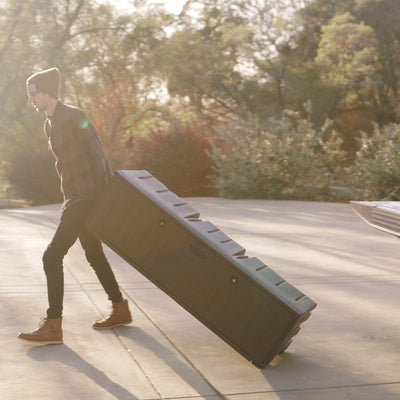 AeroBox™ AeroDynamic Rear Mount Truck Cargo Box Chrome Delete Kit