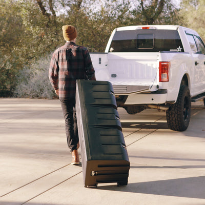 AeroBox™ AeroDynamic Rear Mount Truck Cargo Box Chrome Delete Kit