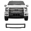 2015-2017 F150 Front Bumper Cover (Center Only) Chrome Delete Kit Armor Coated (Bed-Lined) Yes