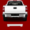 2014-2018 Chevy Silverado & GMC Sierra - Trailer Hitch Guard - BUMPERSHELLZ™ Chrome Delete Kit GM Summit/Olympic White