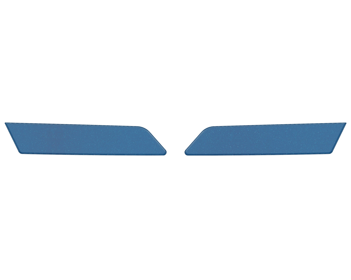 Rear Side Door Pull Handle Overlays Fits 2021-2022 Ford Bronco Rear Doors Only *OE Color - Atlas Blue