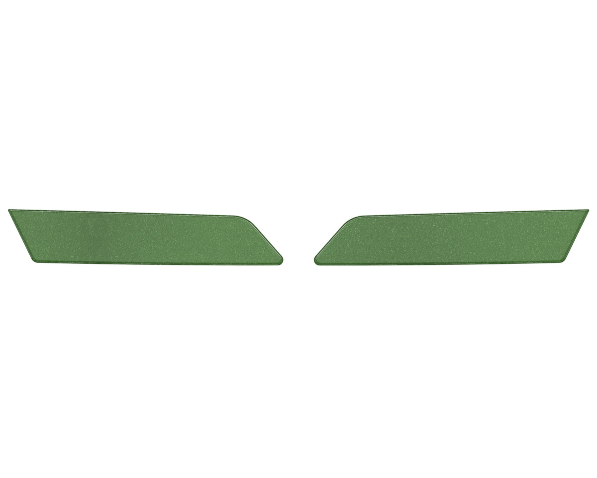 Rear Side Door Pull Handle Overlays Fits 2021-2022 Ford Bronco Rear Doors Only *OE Color - Eruption Green