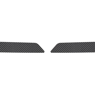 Rear Side Door Pull Handle Overlays Fits 2021-2022 Ford Bronco Rear Doors Only Real Carbon Fiber(Raw)