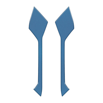 Upper Rear Door Pull Handle Accent Trim Fits 2021-2021 Ford Bronco Rear Doors Only *OE Color - Atlas Blue