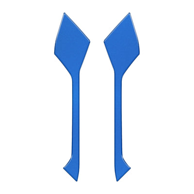 Upper Rear Door Pull Handle Accent Trim Fits 2021-2021 Ford Bronco Rear Doors Only *OE Color - Velocity Blue