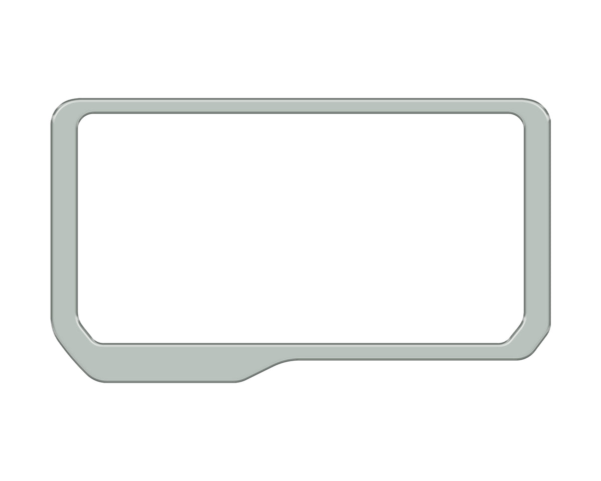 Display Screen Accent Trim Fits 2021-2022 Ford Bronco *OE Color - Cactus Gray