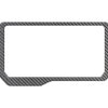 Display Screen Accent Trim Fits 2021-2022 Ford Bronco Real Carbon Fiber(Domed)