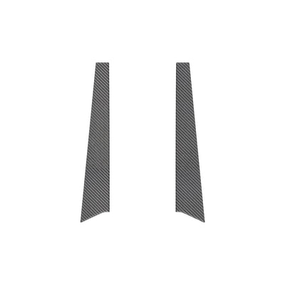 2 Door Pillars Overlays Fits 2021-2022 Ford Bronco 2 Door Real Carbon Fiber(Domed)