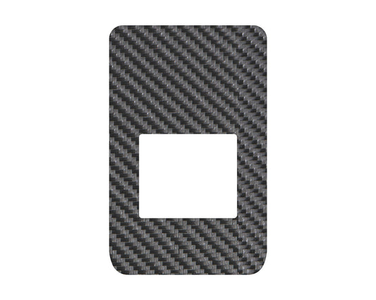 2 Door Window Control Switch Accent Trim Fits 2021-2022 Ford Bronco 2 Door Real Carbon Fiber(Raw)