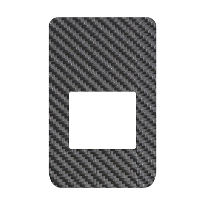 2 Door Window Control Switch Accent Trim Fits 2021-2022 Ford Bronco 2 Door Real Carbon Fiber(Raw)