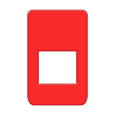 2 Door Window Control Switch Accent Trim Fits 2021-2022 Ford Bronco 2 Door *OE Color - Race Red