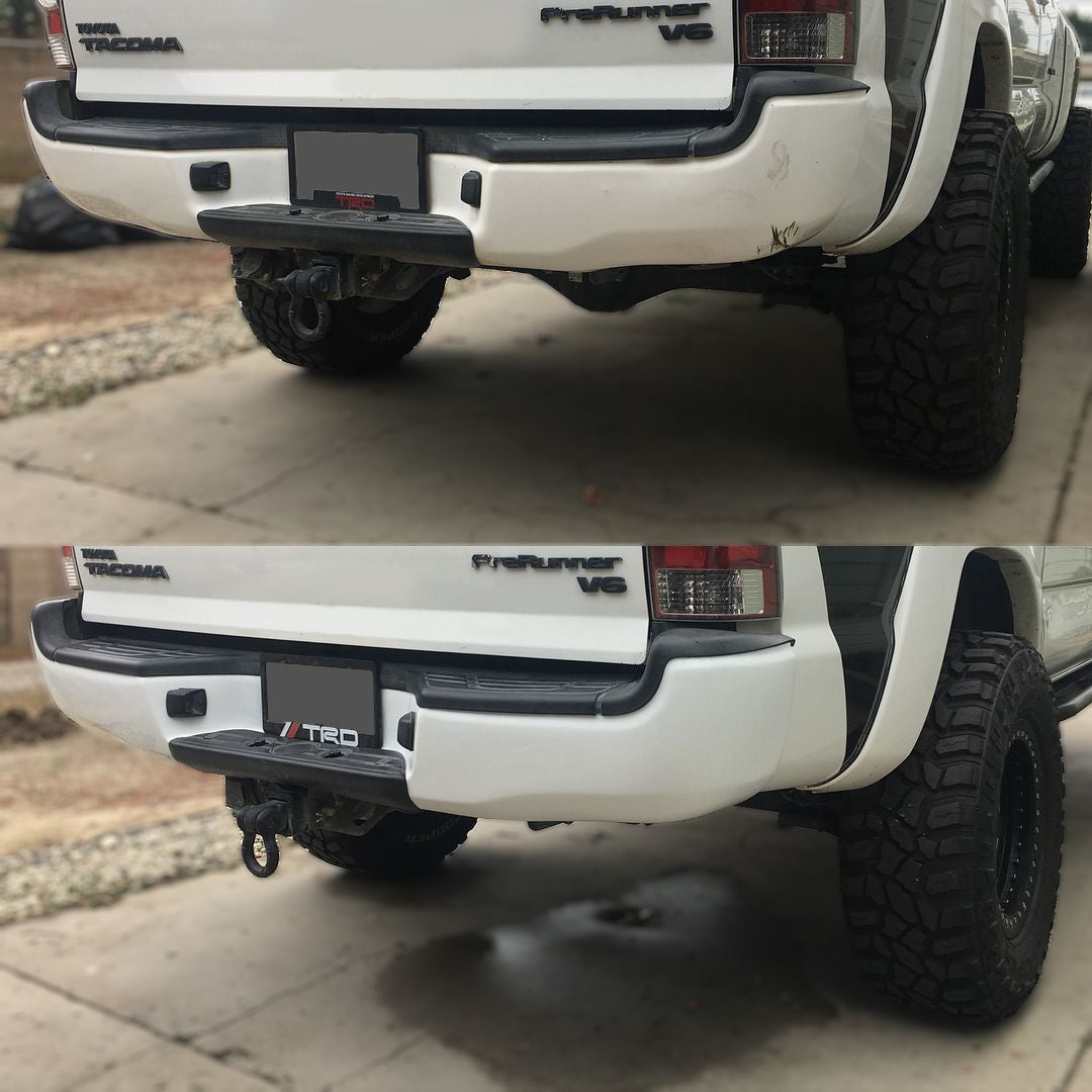2005-2015 Toyota Tacoma Rear Bumper Covers - Chrome Delete Kit Chrome Delete Kit