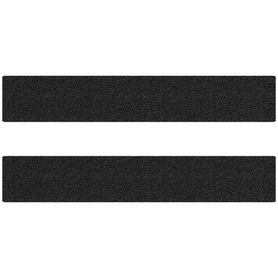 Crew Cab Rear Door Sill Accent Trim Fits 2015-2022 Chevrolet Colorado No Rear Doors (2 Piece Kit) Textured Black