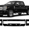 2017 - 2019 Ford F250/F350 Front BumperShellz - Truck Bumper Covers/Overlays Chrome Delete Kit
