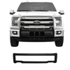 2015-2017 F150 Front Bumper Cover (Center Only) Chrome Delete Kit Matte Black Yes
