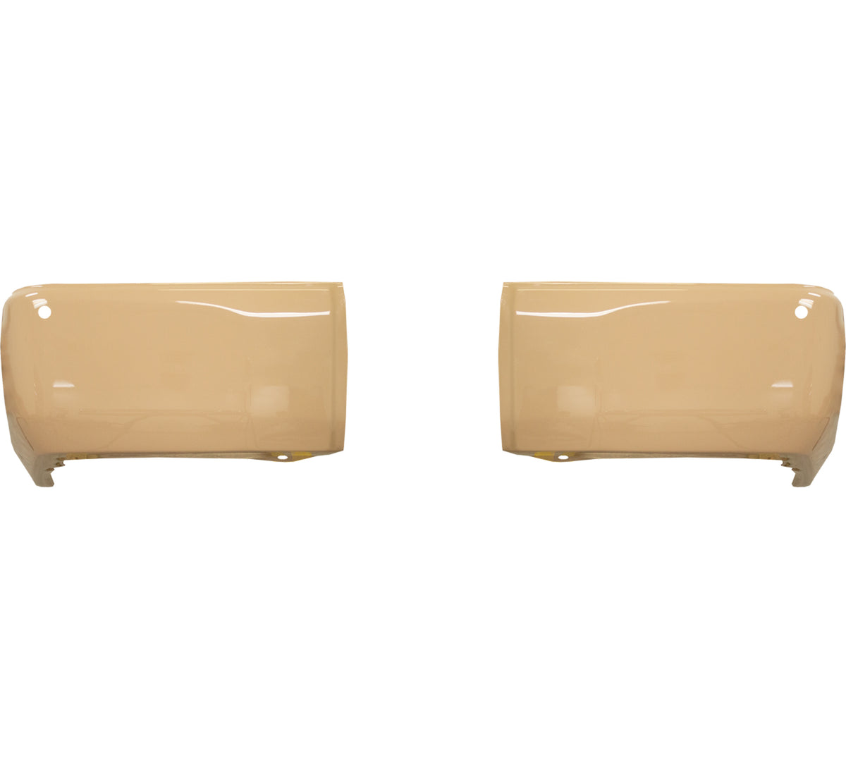 Quicksand (Color Code: 4V6) BumperShellz Rear Bumper Overlays for 2014-2021 Toyota Tundra, With Sensor Holes – Perfect for a Custom Rear Bumper Appearance