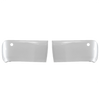2014-2021 Tundra Rear Bumper Overlays - BumperShellz Chrome Delete Kit Super White II Sensors