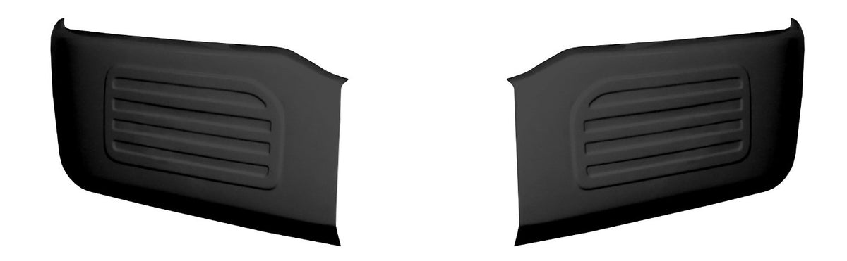 2018-2020 F150 Front Bumper Cover (Side Sections) Chrome Delete Kit No Matte Black
