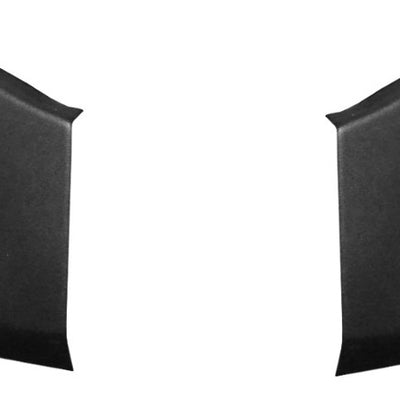 2018-2020 F150 Front Bumper Cover (Side Sections) Chrome Delete Kit No Textured TPO