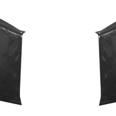 2018-2020 F150 Front Bumper Cover (Side Sections) Chrome Delete Kit No Paintable ABS