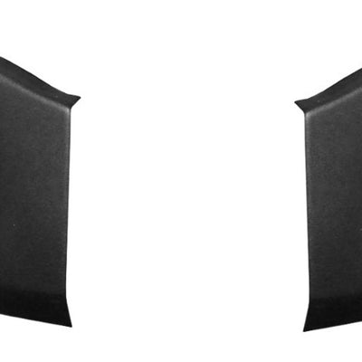 2018-2020 F150 Front Bumper Cover (Side Sections) Chrome Delete Kit No Armor Coated