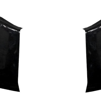 2018-2020 F150 Front Bumper Cover (Side Sections) Chrome Delete Kit Yes Gloss Black