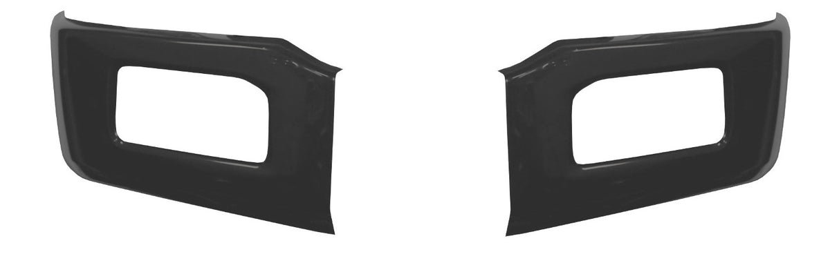 2018-2020 F150 Front Bumper Cover (Side Sections) Chrome Delete Kit Yes Paintable ABS
