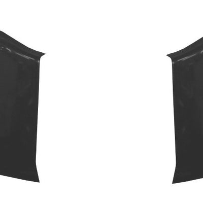 2018-2020 F150 Front Bumper Cover (Side Sections) Chrome Delete Kit Yes Paintable ABS