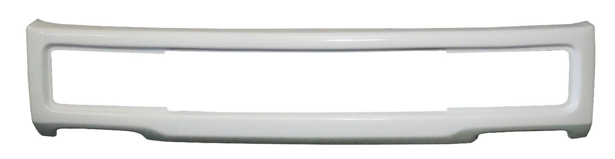 2018-2020 F150 Front Bumper Cover (Center Section) Chrome Delete Kit Gloss White