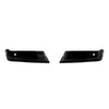 2021-2023 F150 Rear Bumper Covers - BumperShellz Chrome Delete Kit Yes (4 Sensors) Gloss Black