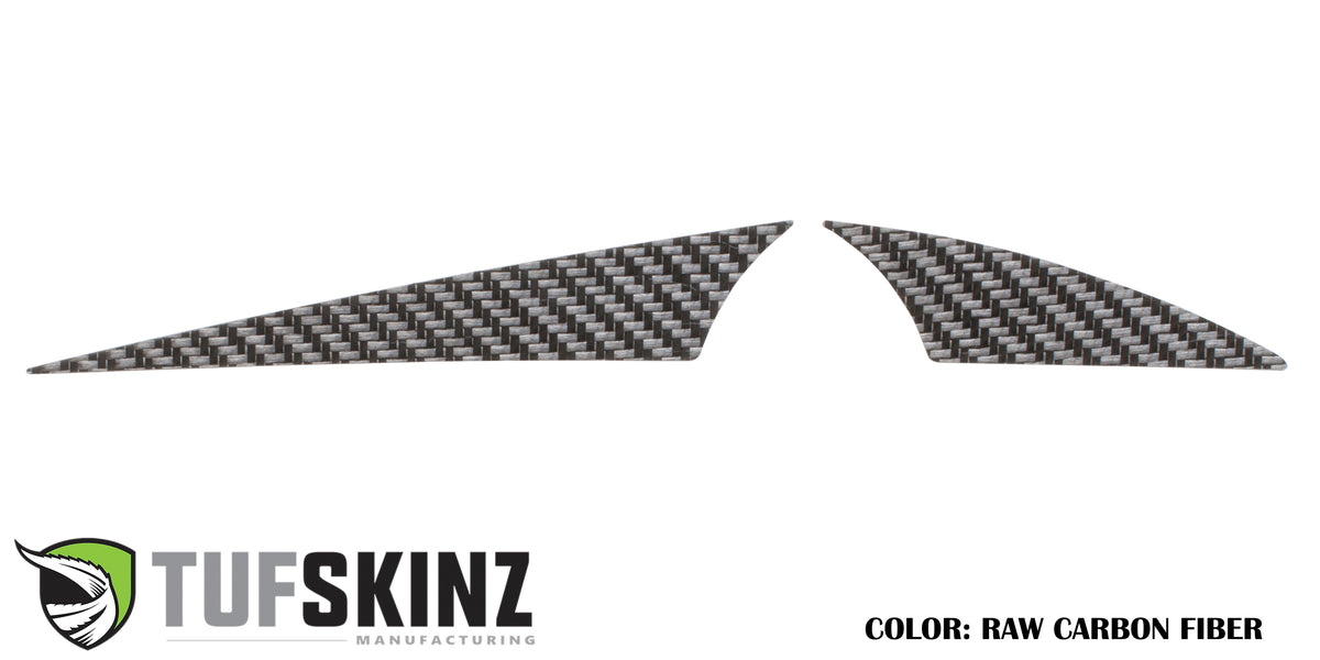 3 Gauge Cluster Accent Trim Fits 2015-2018 Ford Focus RS Left Hand Drive Real Carbon Fiber(Raw)