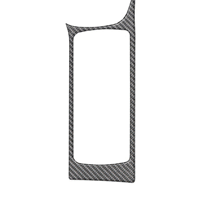 Center Console Accent Trim Fits 2015-2018 Ford Focus Left Hand Drive Real Carbon Fiber(Domed)