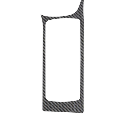 Center Console Accent Trim Fits 2015-2018 Ford Focus Left Hand Drive Real Carbon Fiber(Raw)