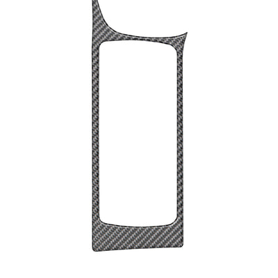 (RHD)Center Console Accent Trim Fits 2015-2018 Ford Focus Right Hand Drive Real Carbon Fiber(Domed)