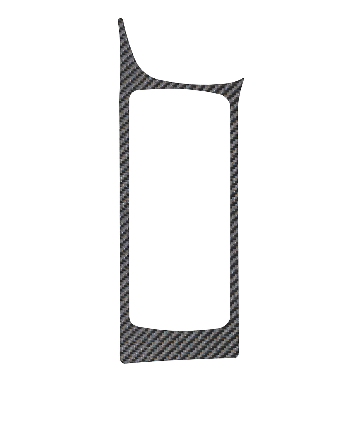 (RHD)Center Console Accent Trim Fits 2015-2018 Ford Focus Right Hand Drive Real Carbon Fiber(Raw)