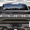 "FORD" Raptor Tailgate Lettering Overlays Fits 2015-2018 Ford F-150 2015-2018 *OE - Ingot Silver