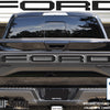"FORD" Raptor Tailgate Lettering Overlays Fits 2015-2018 Ford F-150 2015-2018 Real Carbon Fiber(Raw)