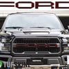 "FORD" Raptor Grill Lettering Overlays Fits 2015-2020 Ford F-150 *OE Color - Ruby Red
