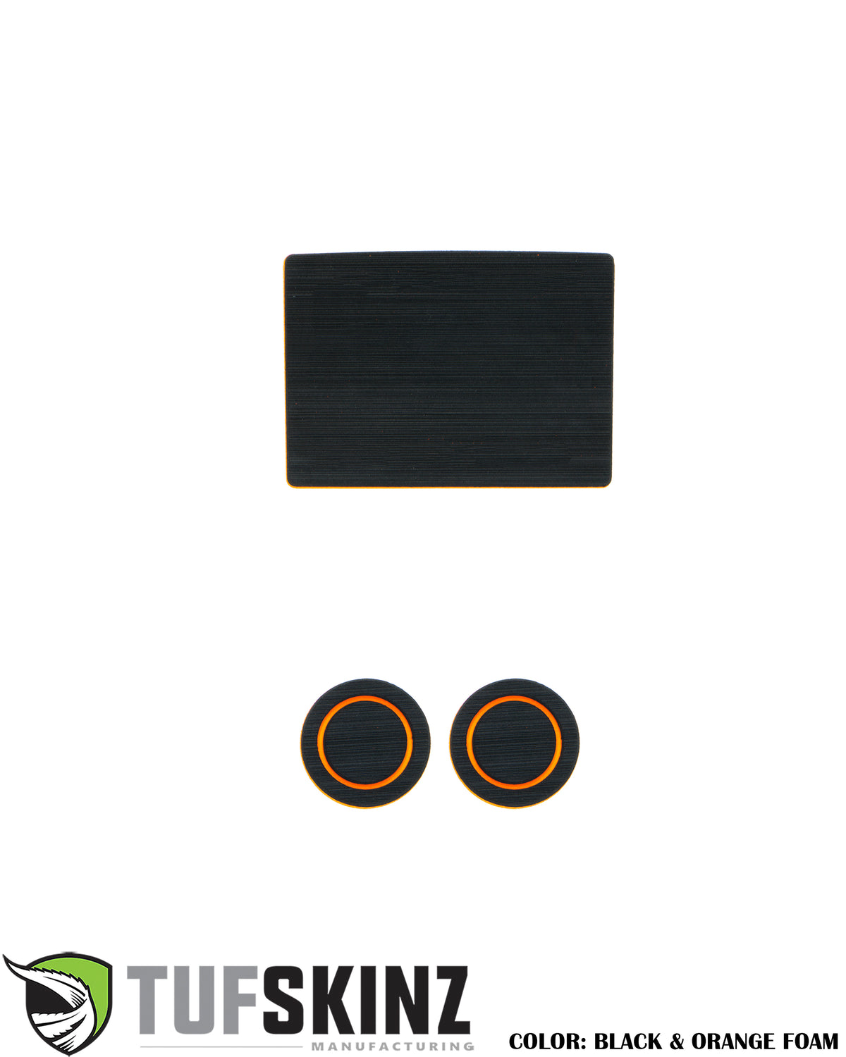 40/20/40 Split Seats with Center Dash Speaker Cup Holder inserts Fits 2017-2020 Ford F-150 Bench Seats With Center Dash Speaker Black/Orange