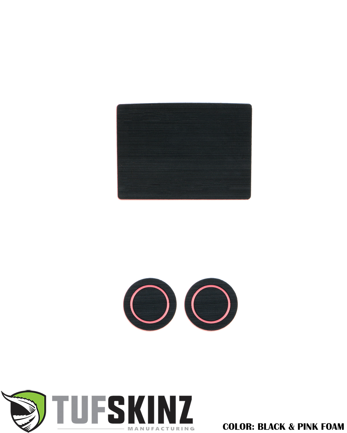 40/20/40 Split Seats with Center Dash Speaker Cup Holder inserts Fits 2017-2020 Ford F-150 Bench Seats With Center Dash Speaker Black/Pink